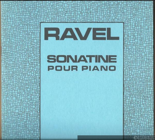  - Sonatine pour Piano (= Edito Musica, Z. 13396).