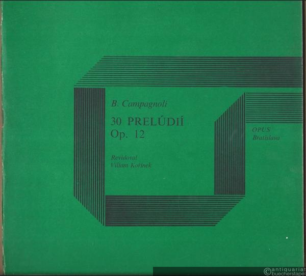 - 30 Preludii, Op. 12. Violino.