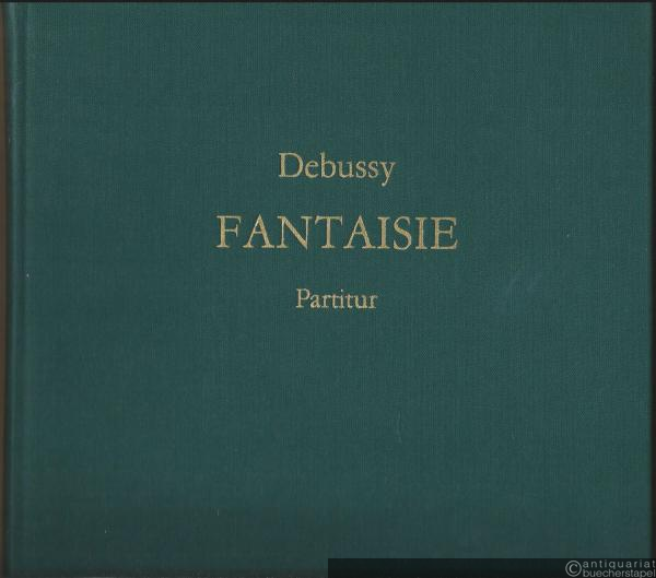  - Fantaisie pour piano et orchestre (= Edition Peters, Nr. 9352). Partitur.