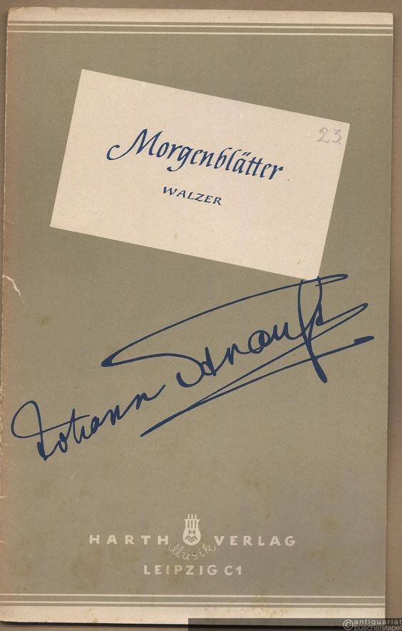  - Morgenblätter, Op. 279. Walzer. Salonorchester. 25 Stimmen.