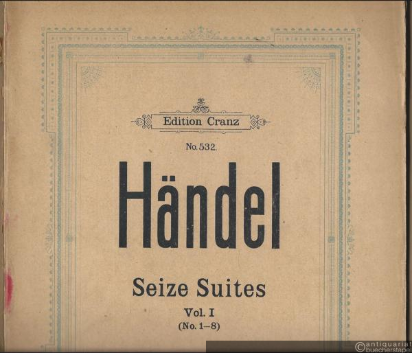  - Seize Suites, Vol. I (No. 1-8) (= Edition Cranz, No. 532). Piano.