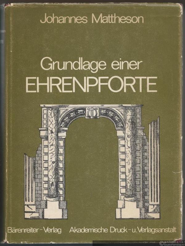  - Grundlage einer Ehrenpforte. 
