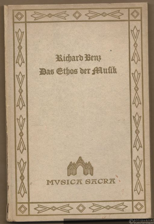 - Das Ethos der Musik (= Musica sacra).