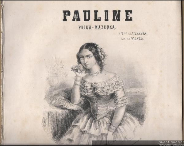  - Pauline. Polka-Mazurka [pour le Piano] par E. Mazuc.