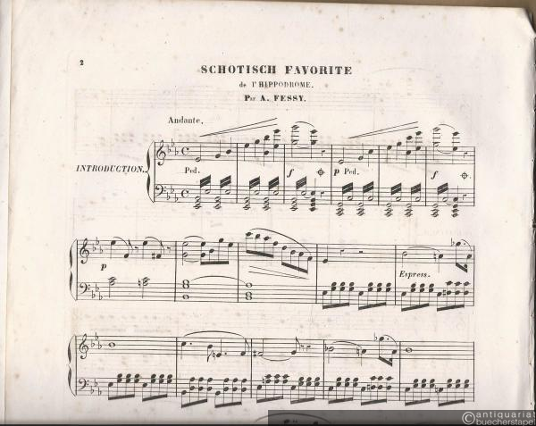  - Schotisch [!] favorite de l'Hippodrome. Par A. Fessy.
