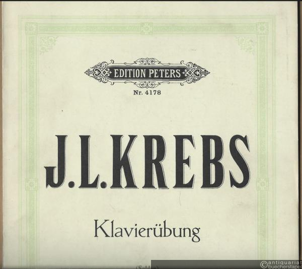  - Klavierübung (= Edition Peters, Nr. 4178).