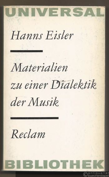  - Materialien zu einer Dialektik der Musik (= Reclams Universal-Bibliothek, Band 538).