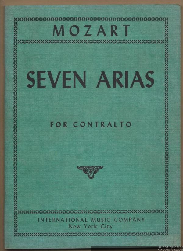  - Seven Arias for Contralto (= No. 1999).