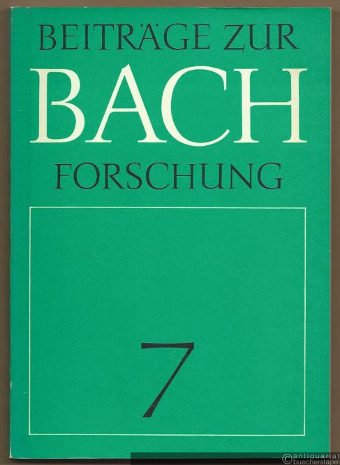  - Johann Friedrich Doles: Anfangsgründe zum Singem (= Edition Peters, Nr. 10157. Beiträge zur Bachforschung, Heft 7).