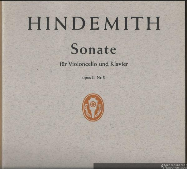  - Sonate Op. 11 No. 3 für Violoncello und Klavier (= Edition Schott, Nr. 1986).