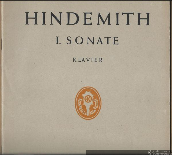  - I. Sonate für Klavier (1936) (= Edition Schott, Nr. 2518).
