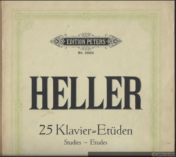  - 25 Klavier-Etüden, Op. 47. Zur Bildung des Gefühls für musikalischen Rhythmus und Ausdruck (= Edition Peters, Nr. 3563).