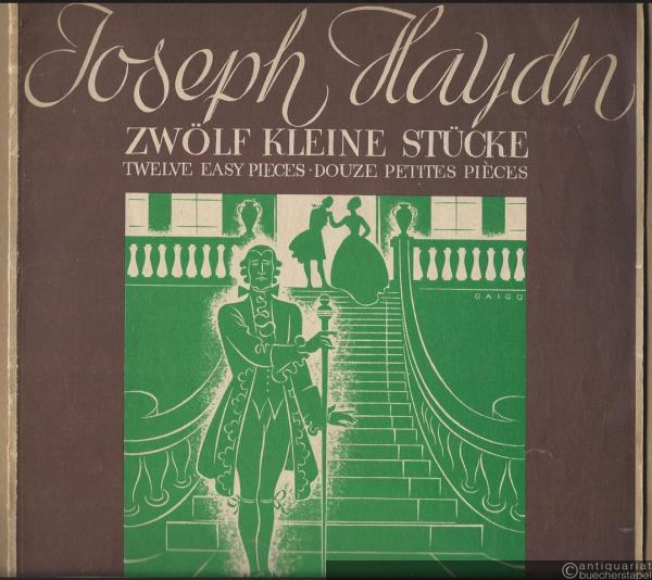  - Zwölf kleine Stücke / Twelve easy pieces / Douze petites pieces (= Universal-Edition No. 157). Piano solo.