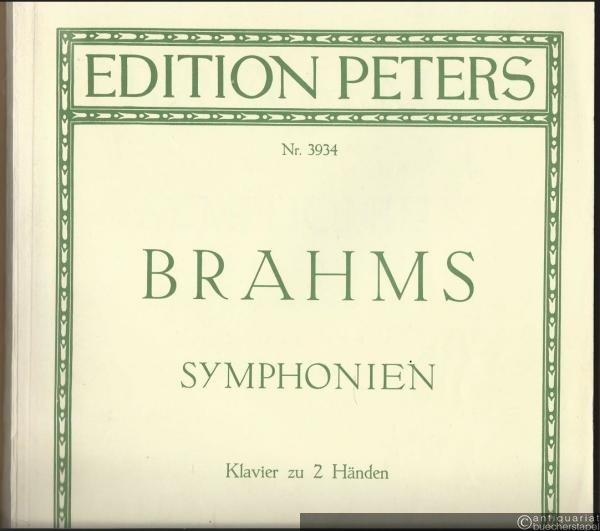 - Symphonien für Klavier zu 2 Händen (= Edition Peters, Nr. 3934).