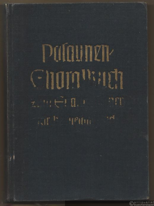  - Posaunenchoralbuch zum Evangelischen Kirchengesangbuch. Dienet dem Herrn mit Freuden.