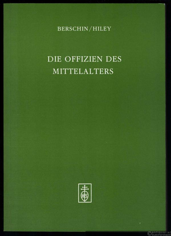  - Die Offizien des Mittelalters. Dichtung und Musik (= Regensburger Studien zur Musikgeschichte, Bd. 1).