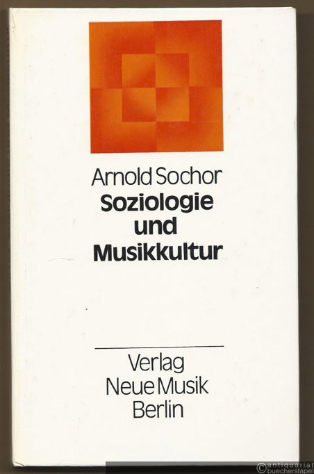  - Soziologie und Musikkultur.