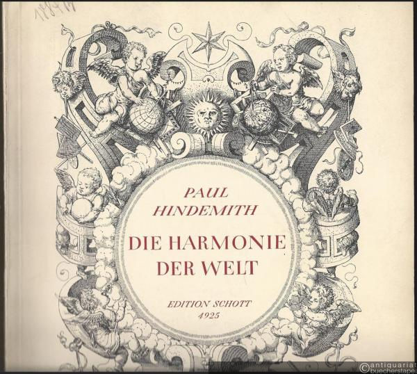  - Die Harmonie der Welt (1956/57). Oper in fünf Aufzügen (= Edition Schott, Nr. 4925). Klavierauszug.