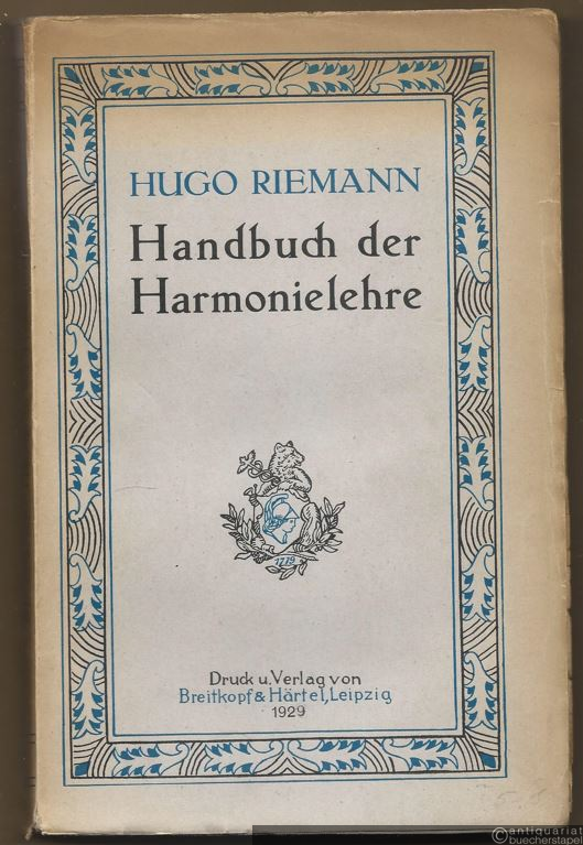  - Handbuch der Harmonielehre.