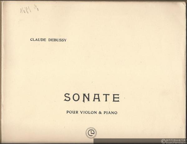  - Sonate pour Violon et Piano.