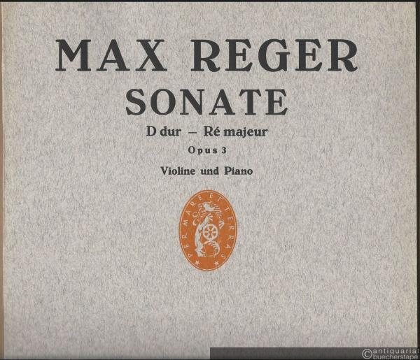 - Sonate D dur - Re majeur für Violine und Piano, Opus 3 (= Edition Schott, Nr. 850).