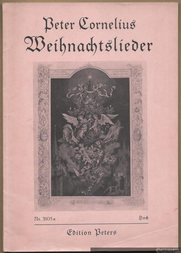 - Weihnachtslieder für eine Singstimme mit Klavierbegleitung (= Edition Peters, Nr. 3105a). Hoch. Neue Ausgabe.