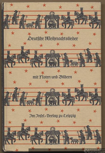  - Deutsche Weihnachtslieder mit Noten und Bildern. Zweistimmig gesetzt von Helmut Walcha.