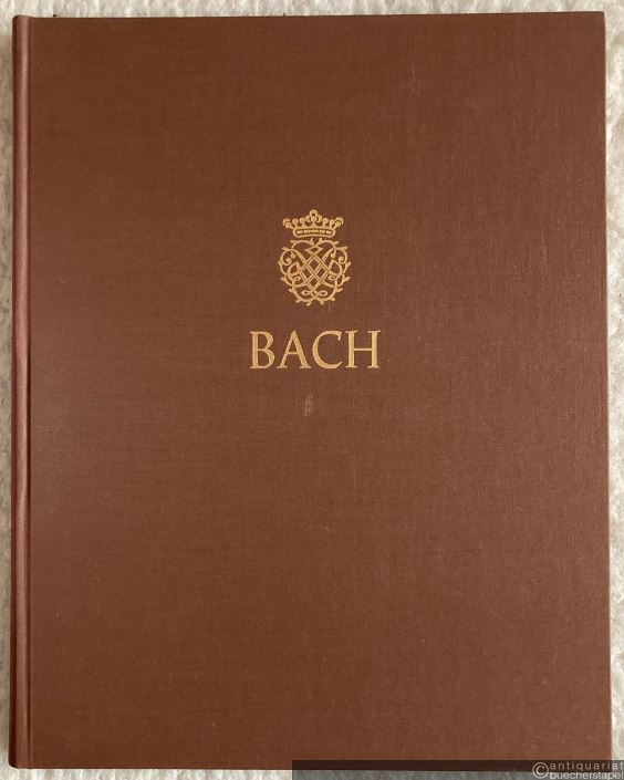  - Einzeln überlieferte Klavierwerke II und Kompositionen für Lauteninstrumente. Capricci BWV 992, 993, Aria variata BWV 989, Sonate BWV 963, einzelne Suiten BWV 820, 823, 832, 833 u. 822 (= Johann Sebastian Bach. Neue Ausgabe sämtlicher Werke. Serie V: Klavier- und Lautenwerke, Band 10). BA 5044.