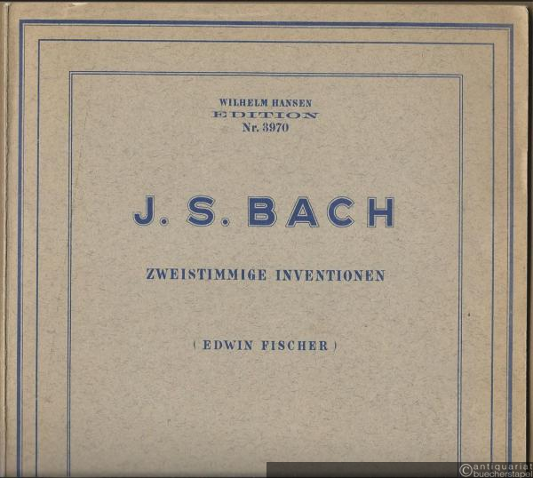  - Zweistimmige Inventionen (= Wilhelm Hansen Edition Nr. 3970).