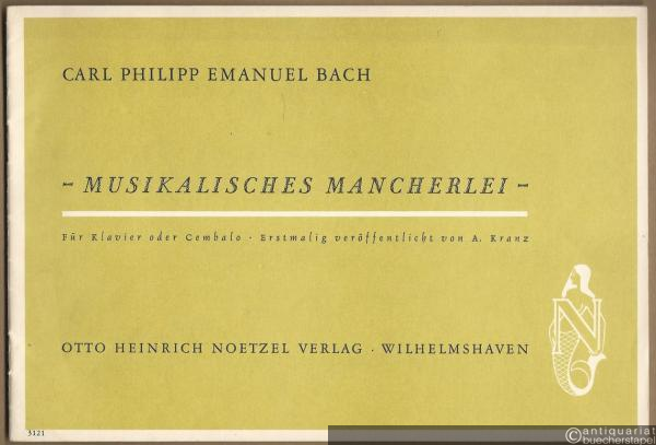 - Musikalisches Mancherlei. Für Klavier oder Cembalo.
