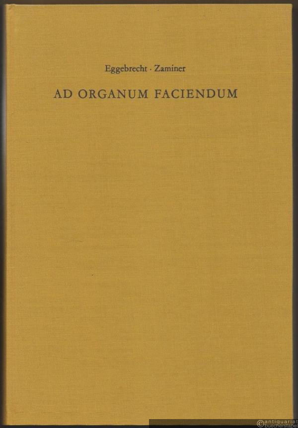  - Ad Organum faciendum. Lehrschriften der Mehrstimmigkeit in nachguidonischer Zeit (= Neue Studien zur Musikwissenschaft, Band III. Edition Schott 6077).