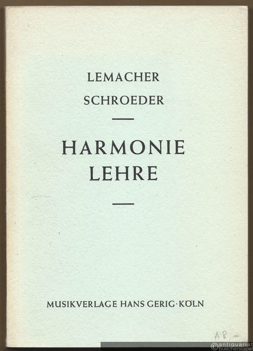  - Harmonielehre.