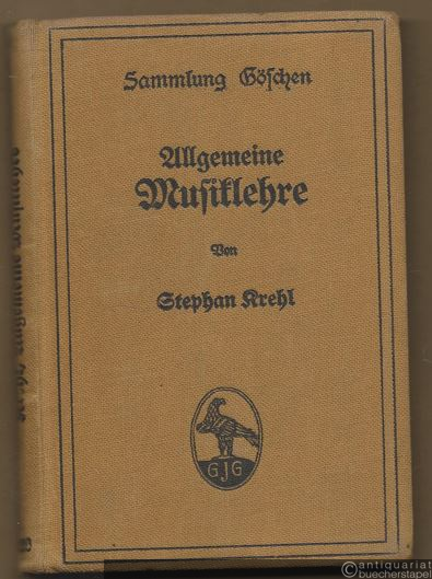  - Allgemeine Musiklehre (= Sammlung Göschen, Nr. 220).