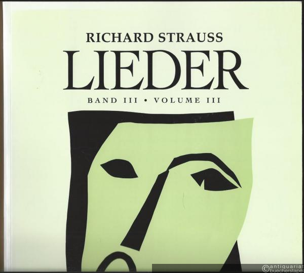  - Lieder, Band 3 / Volume 3: Lieder für eine Singstimme und Klavier Opus 69 - Opus 88, Lieder ohne Opuszahl, Jugendlieder (= Gesamtausgabe / Complete Edition / Edition complete).