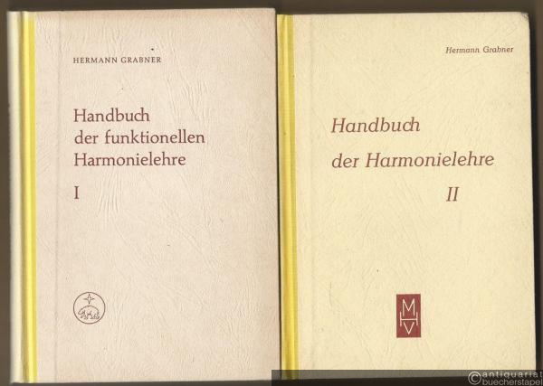  - Handbuch der funktionellen Harmonie. 1. Teil: Lehrbuch. 2. Teil: Aufgabenbuch (= Hesses Handbücher zur Musik, Band 25).