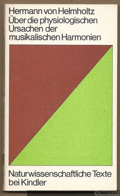  - Über die physiologischen Ursachen der musikalischen Harmonien.