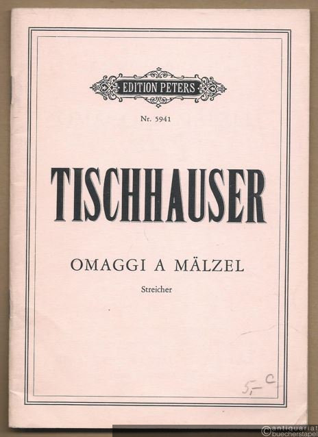  - Omaggi a Mälzel für zwölf Streicher (= Edition Peters, Nr. 5941). Studienpartitur.
