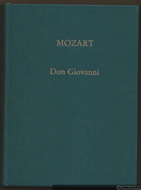  - Don Giovanni (Der bestrafte Wüstling). Heiteres Drama in zwei Akten, KV 527 (= Edition Peters, Nr. 900). Taschenpartitur.