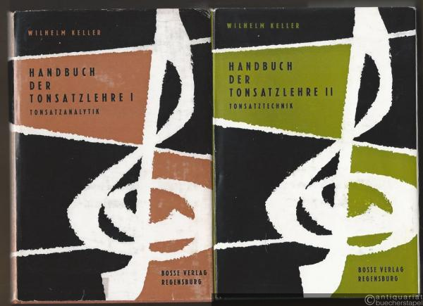  - Handbuch der Tonsatzlehre. I. Tonsatzanalytik. II. Tonsatztechnik.