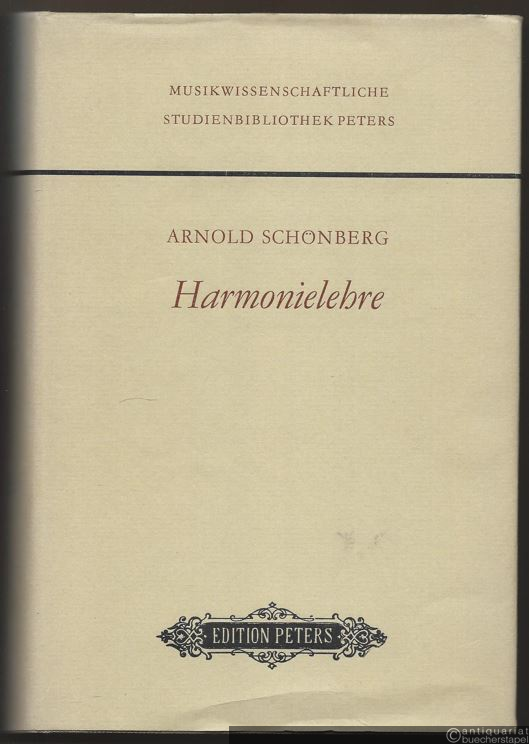  - Harmonielehre (= Peters Reprints. Musikwissenschaftliche Studienbibliothek. Edition Peters, Nr. 9309).