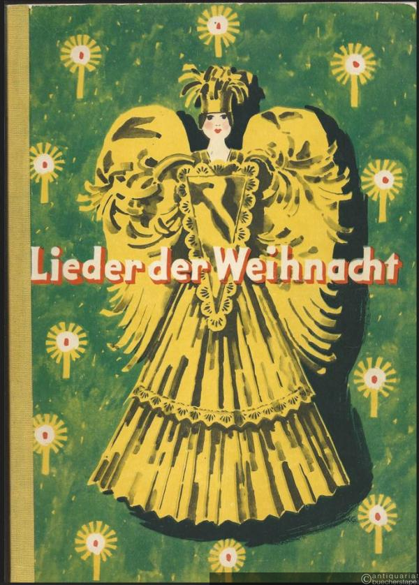 - Lieder der Weihnacht. Hundert bekannte Weihnachtslieder zum Singen und zum Spielen. Für Klavier und zwei Melodiestimmen ad libitum (= Edition Breitkopf, Nr. 5871a). Partitur.