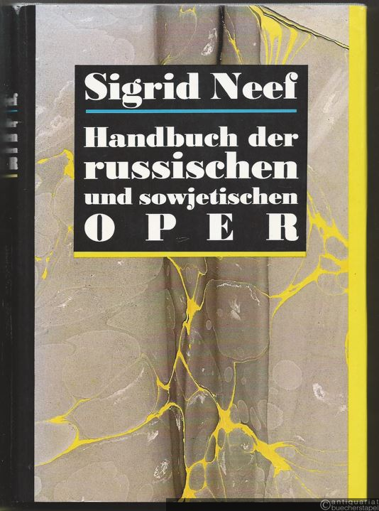  - Handbuch der russischen und sowjetischen Oper.