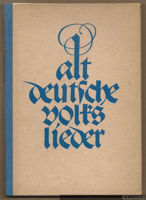  - Altdeutsche Volkslieder für Bläserchöre.