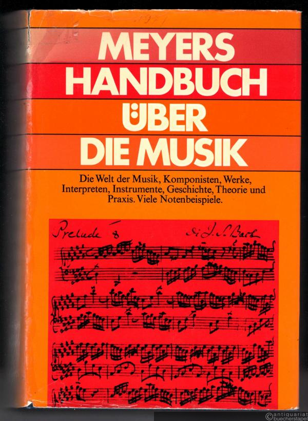  - Meyers Handbuch über die Musik.