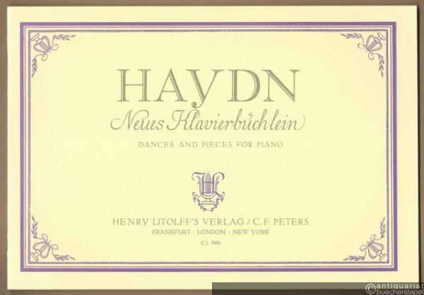  - Neues Klavierbüchlein. Leichte Tänze und Stücke für Klavier zu 2 Händen / Easy Dances and Pieces for Piano (= Edition Peters, Nr. 5004).