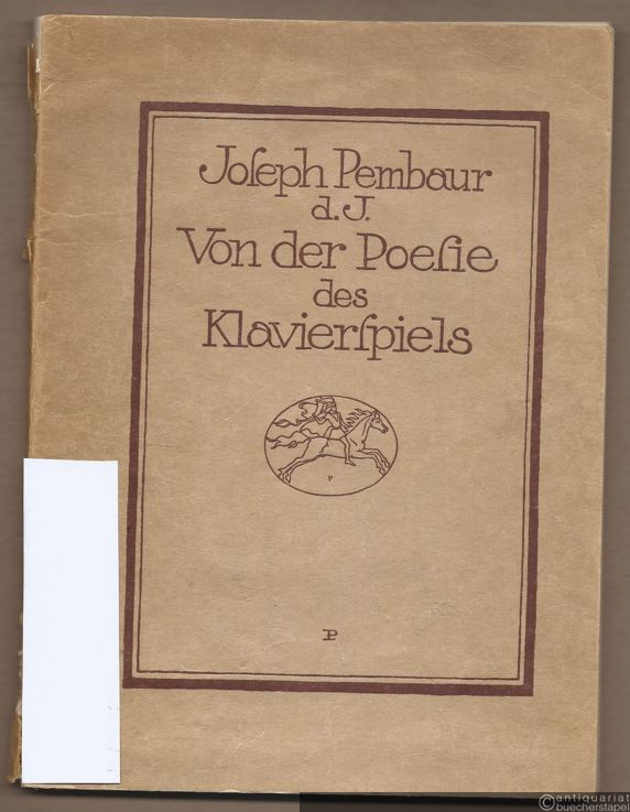  - Von der Poesie des Klavierspiels.