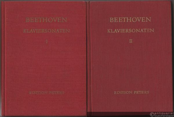  - Sonaten für Klavier zu zwei Händen I + II [Bände 1 u. 2] (= Edition Peters Nr. 802a u. 802b).
