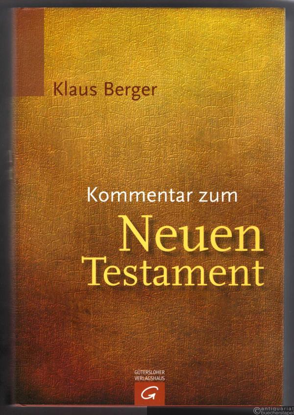  - Kommentar zum Neuen Testament.