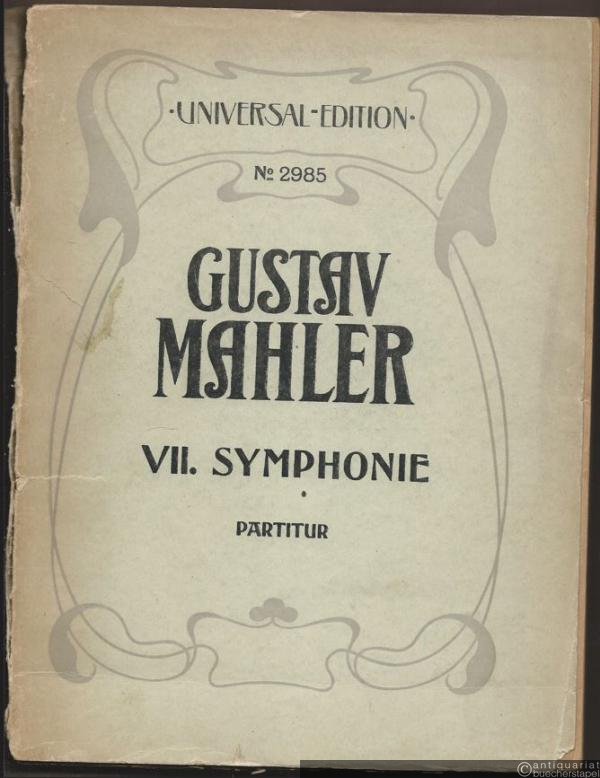  - VII. Symphonie (= Universal-Edition, No. 2985). Orchester-Partitur. Kleine Ausgabe.