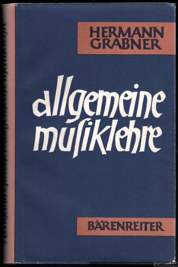  - Allgemeine Musiklehre.